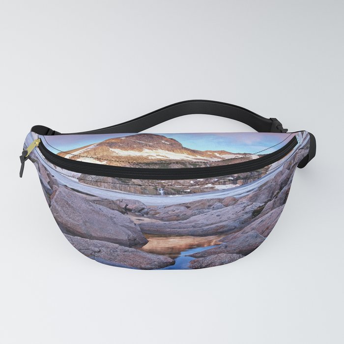 Blue Lake Sunrise Fanny Pack