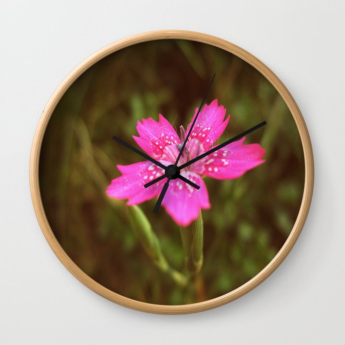 Longing for silence Wall Clock