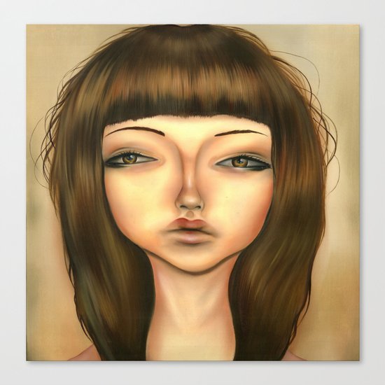 Musing Canvas Print