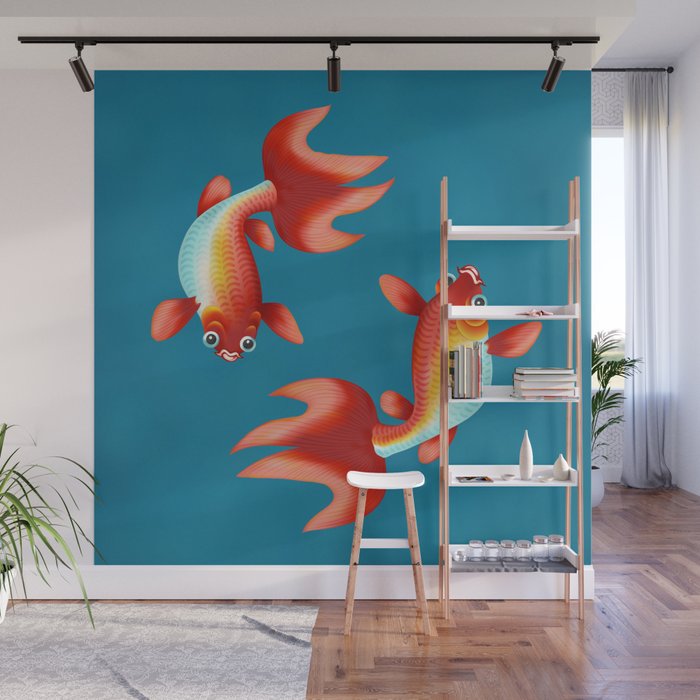 Koi fish I Wall Mural