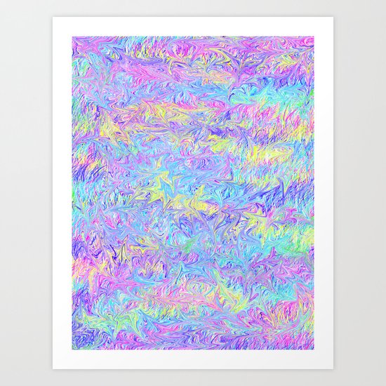 Four Colors Art Print