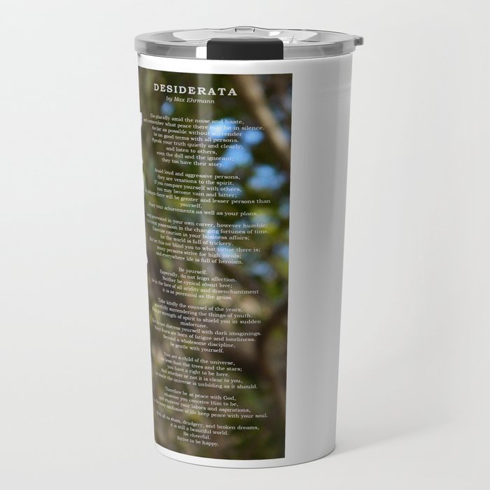 Desiderata 3 Travel Mug