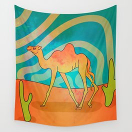 Trippy Camel Wall Tapestry