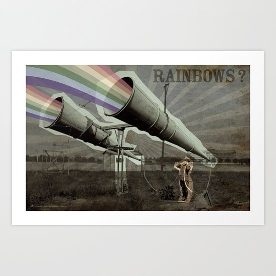 Rainbows ? Art Print