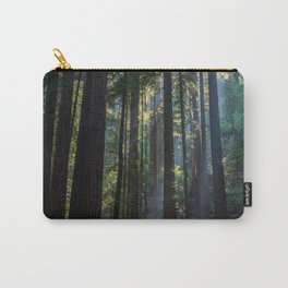 Red Woods & Sun Rays Carry-All Pouch
