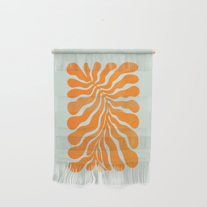 Frozen Sunrise Ferns: Matisse Edition  Wall Hanging