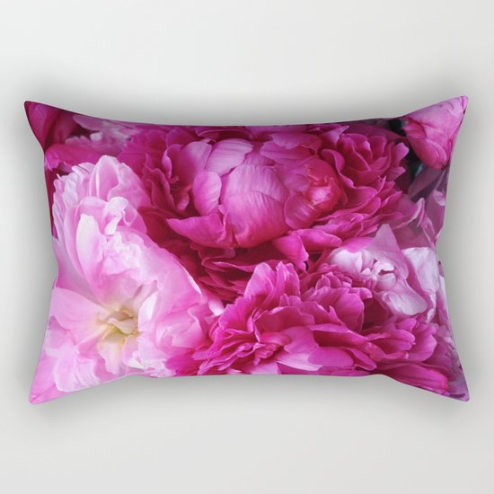 Peony Dreams Rectangular Pillow