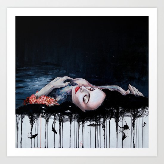 Hidden Reefs Art Print