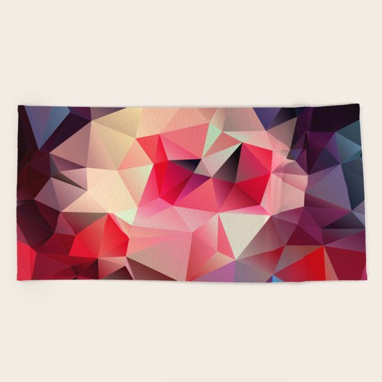 Triangles Beach Towel
