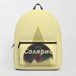 Solaris 1972 Backpack | Cinema, Sci-Fi, Russian, Illustration, Solyaris, Film, 1972, Typography, Graphicdesign, Movieposter 