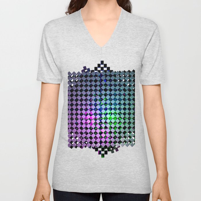 Cubiplexity Linearis V Neck T Shirt