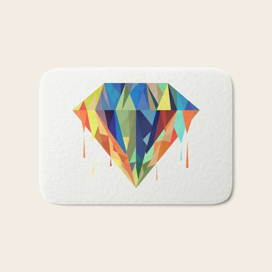 Diamond Bath Mat