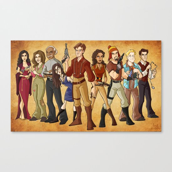 Firefly Canvas Print