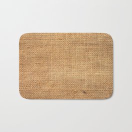 Brown burlap cloth background or sack cloth Bath Mat | Backdrop, Countryside, Retro, Pattern, Background, Border, Beige, Canvas, Country, Photo 