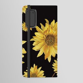 Sunflower Pattern 2 Android Wallet Case