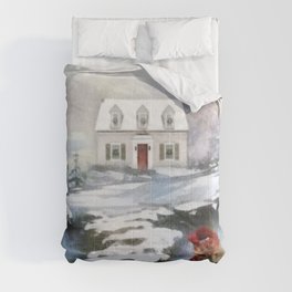 Christmas Visitor Comforter