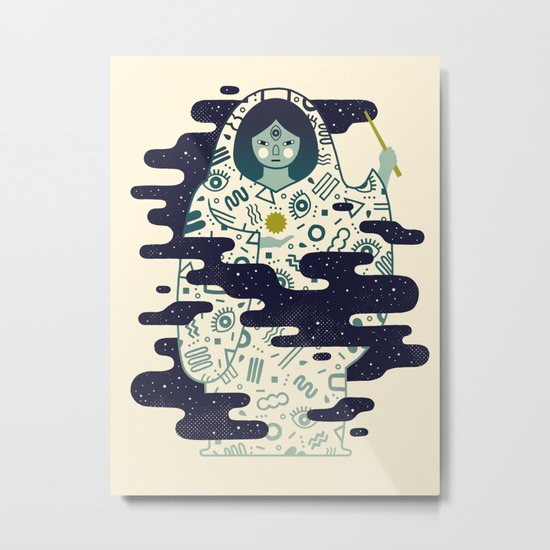 The Magician: Enchantment Metal Print