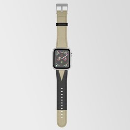 Letter M (Black & Sand) Apple Watch Band
