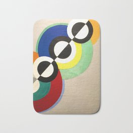 Robert Delaunay "Rythmes" Bath Mat | Divisionism, Rythme, Frenchartist, French, Abstractart, Orphism, Masterpiece, Masters, Rythmes, Painting 