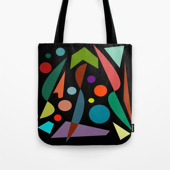 Abstract #306 String Trio Tote Bag