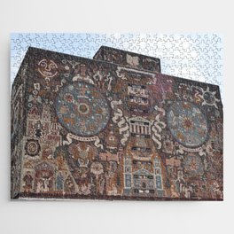 Mexico Photography - Artistic University In Mexico Jigsaw Puzzle