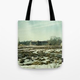 Winter on The Farm Tote Bag