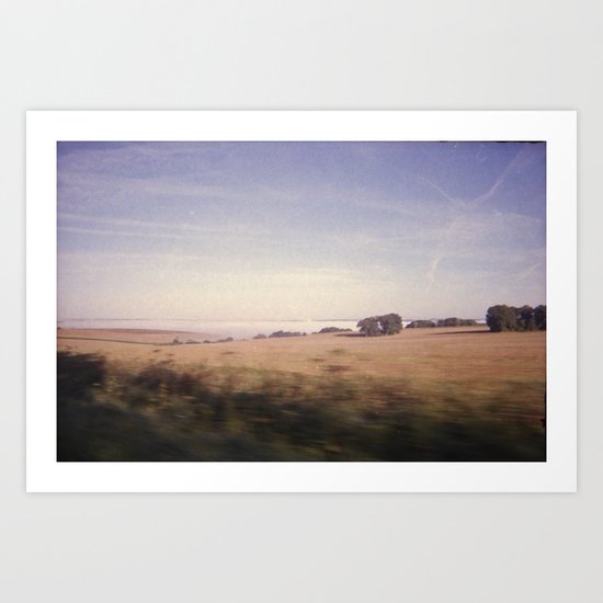 The Drive by Art Print