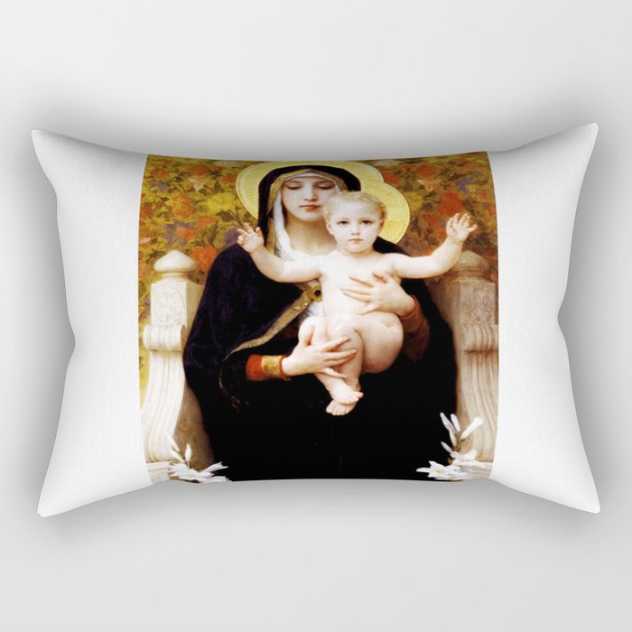 Virgin Mary Rectangular Pillow