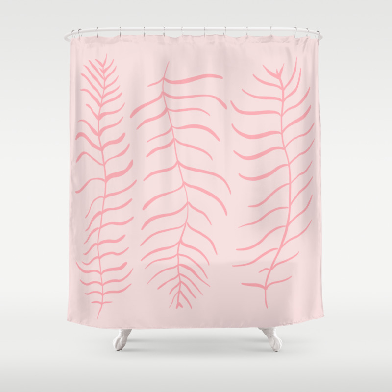 Funky Fern Shower Curtain By Morgan, Three’s Company Shower Curtain