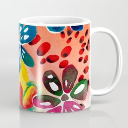 Watercolor floral collage Coffee Mug