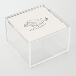 Warmhearted whale Acrylic Box