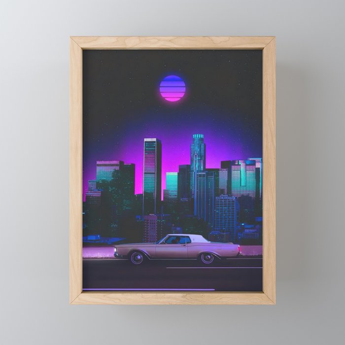 𝘕𝘰𝘤𝘵𝘶𝘳𝘯𝘢𝘭 𝘗𝘢𝘳𝘢𝘥𝘪𝘴𝘦 Framed Mini Art Print