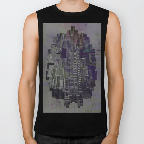 Urban Bubble into Space / 25-08-16 Biker Tank