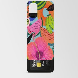 colorful tropical pattern Android Card Case