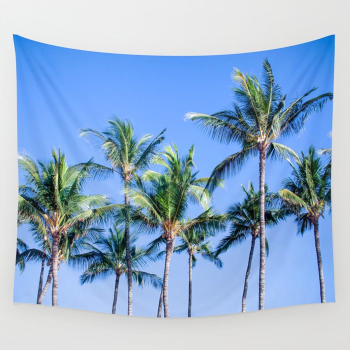 Palms in Living Harmony Wall Tapestry