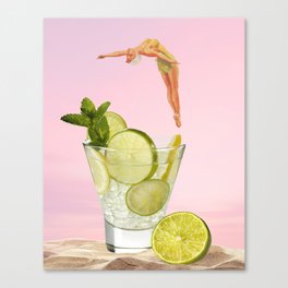 I need a drink Canvas Print