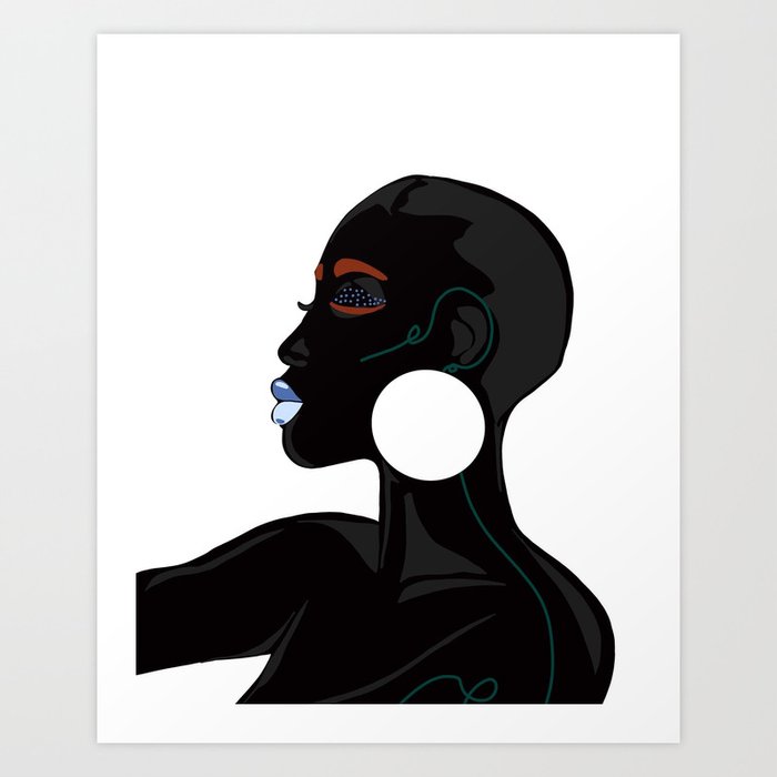 AFRICA Art Print