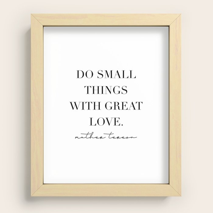 Recessed Framed Print