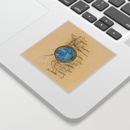 Jin's Compass (Rebel of the Sands) Sticker