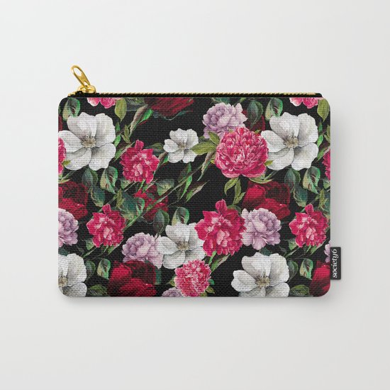 Exclusive Floral Pattern Carry-All Pouch