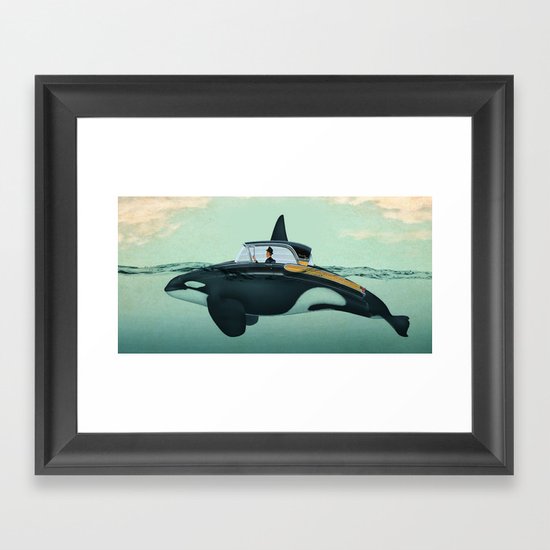 The Turnpike Cruiser of the sea Framed Art Print