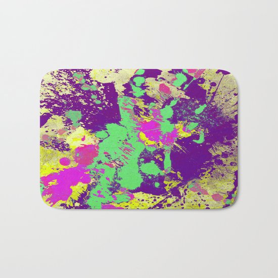 Colour Splash Bath Mat