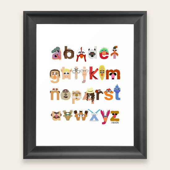 The Great Muppet Alphabet (the sequel) Framed Art Print