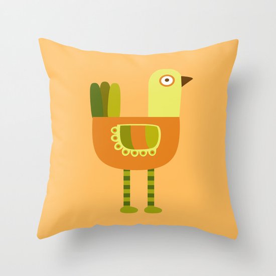 Long Legs Throw Pillow