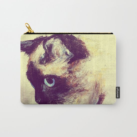 Siamese Cat Carry-All Pouch