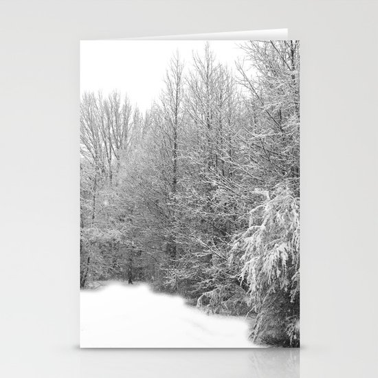Snow 2 Stationery Cards