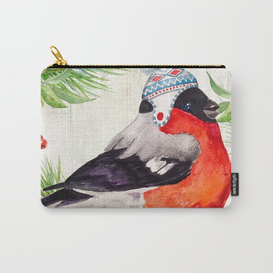 Winter animal #2 Carry-All Pouch