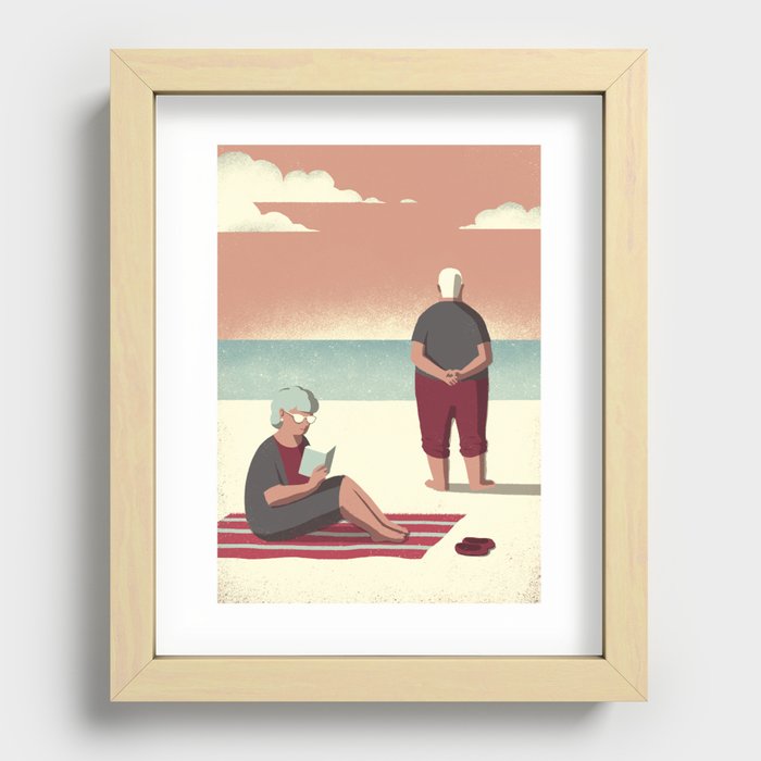 Day Trippers #10 - Sunset Recessed Framed Print