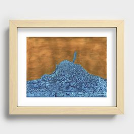 Becoming Recessed Framed Print