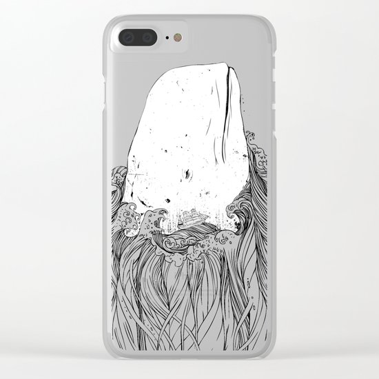 The White Whale Clear iPhone Case